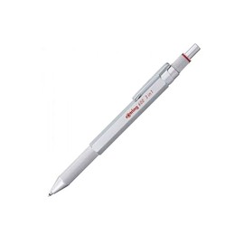 Rotring Rotring 600 3 in 1 Multi-Pen Black 2 colors (black/red) + Mechanical Pencil 0.5mm in Gift Box Twist Type Multi-Functional Pen Drafting Compatible Officially Imported 2164108
