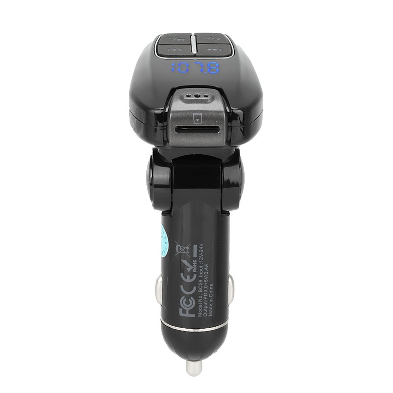 Auto Car FM Transmitter MP3 Player Bluetooth Handsfree Dual USB