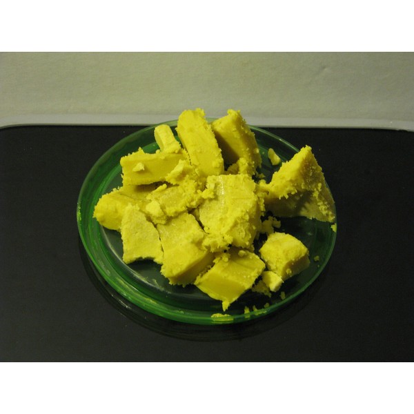 Raw Organic African Yellow Shea Butter Infused With Pure Natural Peppermint Oil