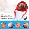 Huethy Back of Heel Cushion Pads, Adhesive Heel Grips Inserts