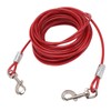 Dog Tie Out Cable Steel Wire Double Head Bite Resistant