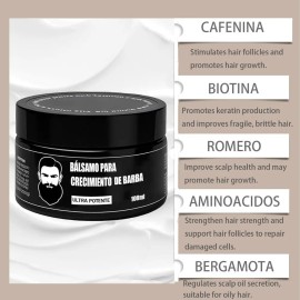 Cosméticos Rapolo Para Barba, Estimulante Barba1.eq1h