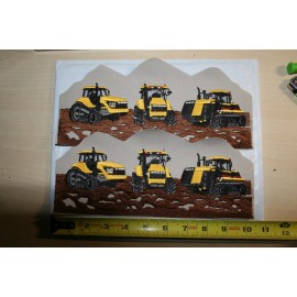 Caterpillar Lot of 2 New Very Large CAT Caterpillar Patch Patches w/ 3 tractors 10 1/4" x 5"