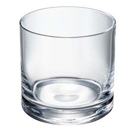 Luigi Bormioli Michelangelo Single Round Serve (Set of 6), 5 oz, Clear