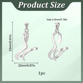 PLIGREAT 925 Sterling Silber Anhänger Basis, Blank Fassungen Krappen für Cabochon Edelsteine Fassung Metall Anhänger Montage Einstellung für DIY Halskette Charm Handwerk Schmuckherstellung