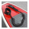 Sup Leash,10.8 Foot 7 mm Thick,Premium Coiled Surf Leash,Surf Paddle