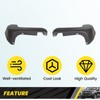 KUAFU Rear Bumper End Cap Compatible with 2016-2023 Toyota Tacoma