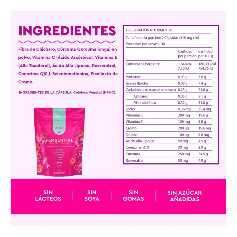 Vitatú Vitalicious Nutrition - Kit Para Ella Plus Sabor Sin