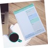 Ciieeo Tear-off Planner Notepad: Daily Weekly Schedule To-do Lists Diary