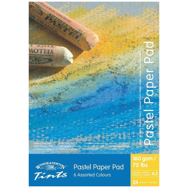 Pastel Paper A3 Pad Assorted Tints by Winsor & Newton