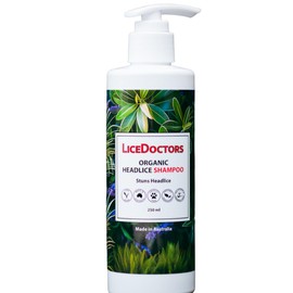 Lice Doctors Organic Lice Shampoo – Post-Treatment Scalp Cleanser | Sulphate-Free & Gentle | Soothes Itchy Scalp | Australian Made | 250mL