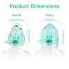 ANSNF High Flow Oxygen Mask for Adult, Non-Rebreather with Reservoir