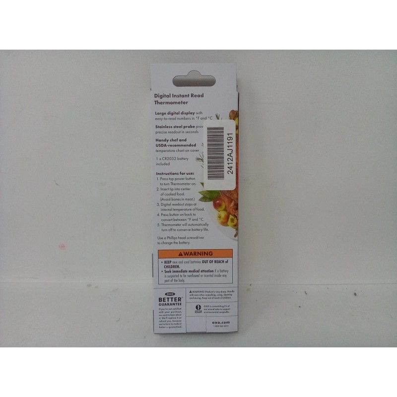 Digital Good Grips Chef'S Precision Digital Instant Read Thermometer, {White}