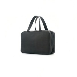 Linzrcrry Toiletry Bag Women's Toiletry Bag Men's Cosmetic Bag for Hanging Travel Wash Bag Waterproof Beauty Case Women Makeup Travel Bag, black