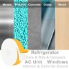 Trisiki Weather Stripping Door Seal Strip, Strong Adhesive Foam Insulation