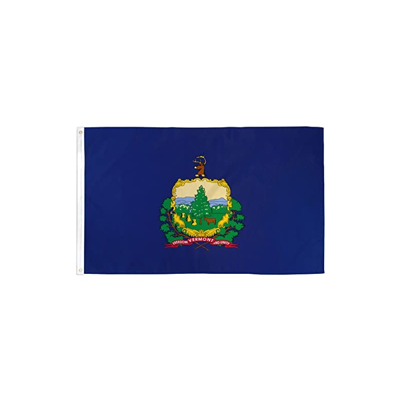 Vermont State Flag - 3x5ft Premium Polyester Printed Flag