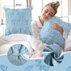 Pillow Cases, Pillowcases, 2 PCS Cushion Covers with Bow Design,