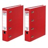 Genuine Plastic Lever Arch File Premium Red 10842268