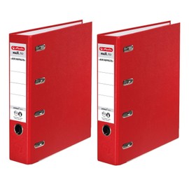 Genuine Plastic Lever Arch File Premium Red 10842268