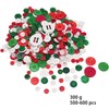 Livder 300g Christmas Craft Buttons Handmade Sewing Button with 2