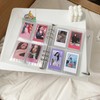 A5 Binder Photo Card Album, Photo Album Holder, 6 Holes