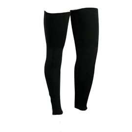 Leg Warmers Winter Thermal Roubaix Running/Cycling Warmer TNQ SPORTS UK stock (Black, L)