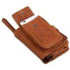 Hill Burry Genuine Leather Bag, High-Quality Vintage Buffalo Leather Travel