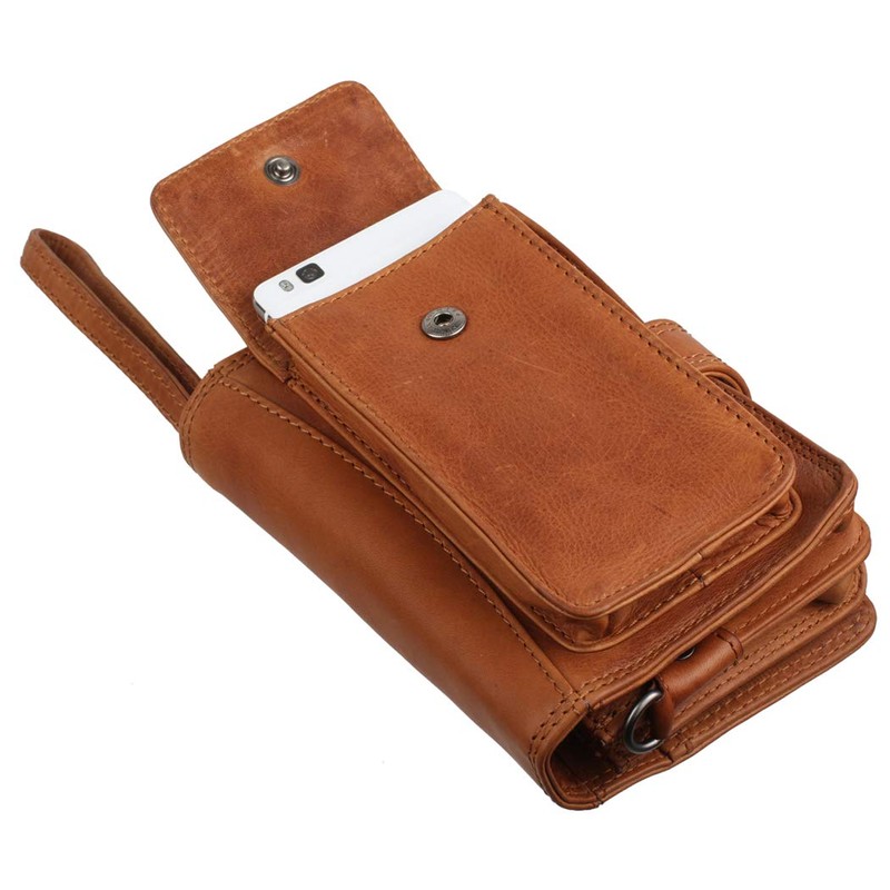 Hill Burry Genuine Leather Bag, High-Quality Vintage Buffalo Leather Travel