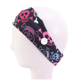 minkissy 10 Pcs Shower Ear Strap Headband Elastic Ear Headwrap Headband Button Face Elastic Headbands Yoga Headband Athletic Headbands Sports Hairband Running Men and Women Hair Accessories