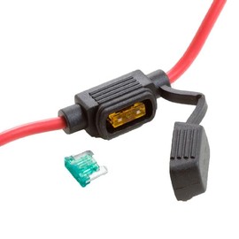 Optifuse LPS-02B-18R in-Line for Mini Blade Lowpro, 18AWG 10A (1EA)