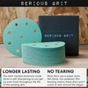 Serious Grit - 5-Inch 9-Hole 1500 Grit Sanding Discs -