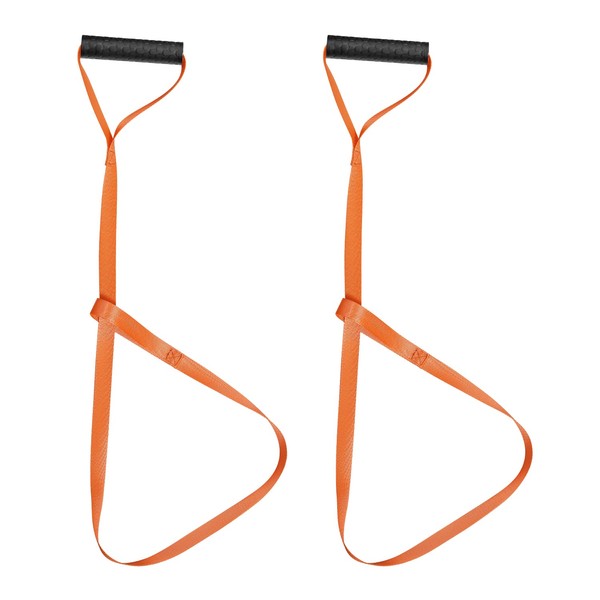 KINBOM KINBOM 2pcs Deer Drag Harness, Orange Deer Puller Sled