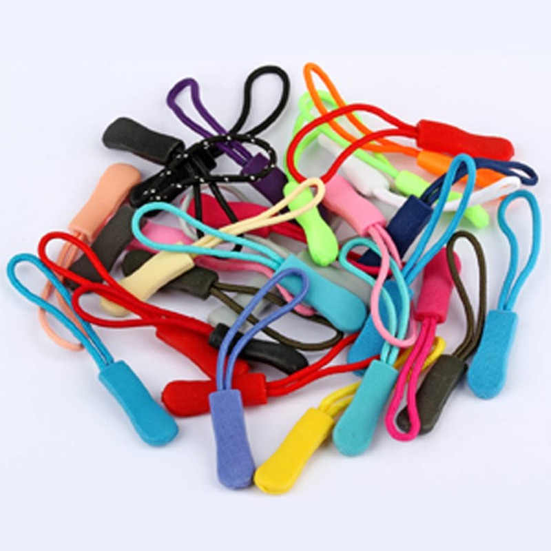 LHZHLE Zip Pull Replacement for Suitcase: 10 Pcs Dark Red