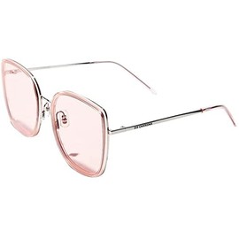 ISHEEP Large Sunglasses for Men's Women's, Retro, Square, Nylon Lens, Classic Sun Glasses SIS-06-PK