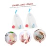 FOMIYES 3sets Facial Foaming Nets Soap for Portable Soap Pouches