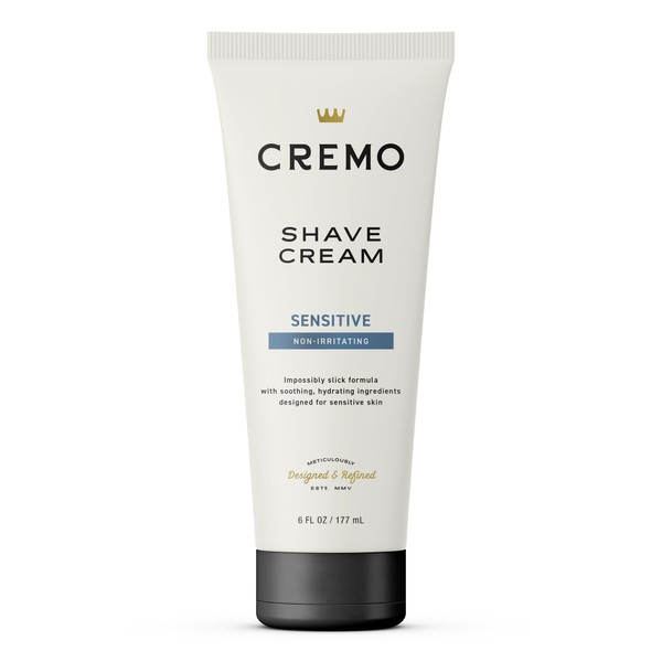 Cremo Cremo Sensitive Shave Cream, Astonishingly Superior Ultra-Slick Shaving Cream
