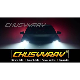 CHUSYYRAY For Ford Mustang GT 2005 2006 2007-2012 - H11 LED Fog Lamps Driving Lights 6000K
