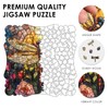 Dragonfly Wooden Puzzle for Adults, 200 Piece Unique Shape Jigsaw