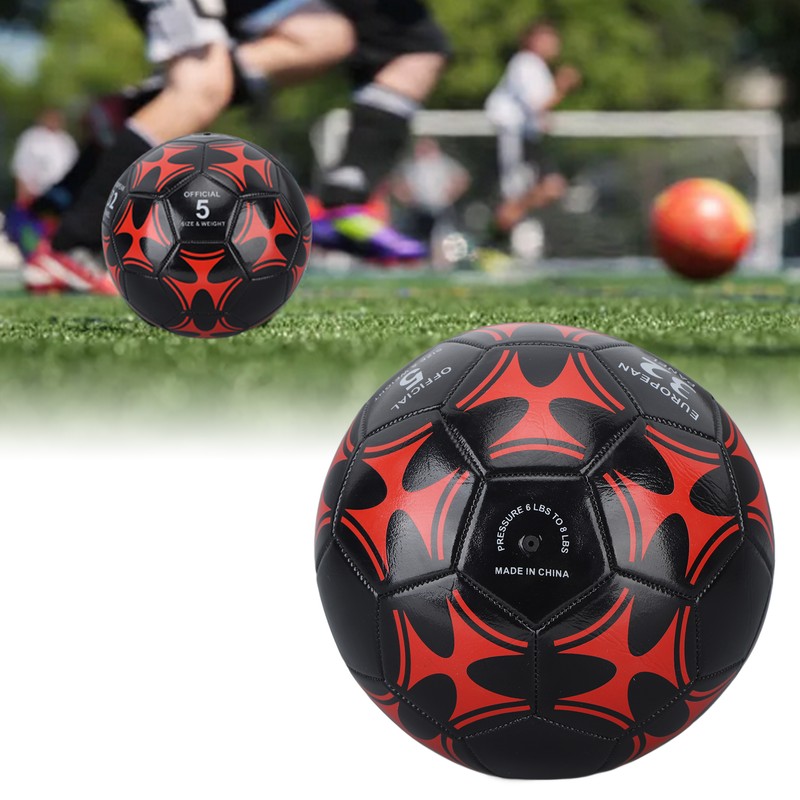 Kids Soccer Size 5 Training Football Game Ball Inflatable Ball