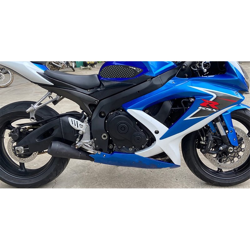 White Gas Fuel Tank Pad Traction Side Fuel Knee Grip