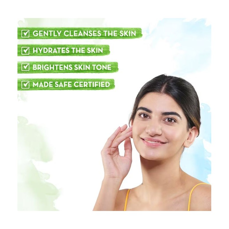 Mamaearth Rice Dewy Bright Face Wash for Glass Skin (100/