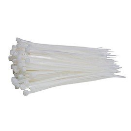 Pack of 1000 Cable Ties White 200 mm x 2.5 mm Craftsman Quality Cable Ties Short 8.1 kg Pulling Force