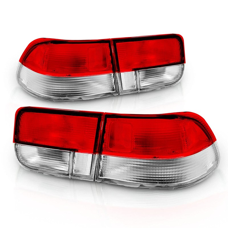 AmeriLite For 1996-2000 Honda Civic Coupe OE Style Red Replacement