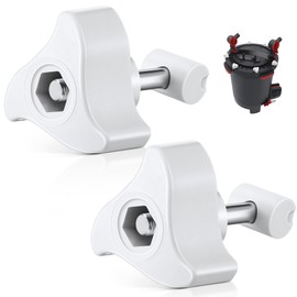 HappyAlley 2 Pack Replacement Parts Compatible with Fluval Canister Filters, Lid Fastener Compatible with Fluval FX6 FX5 FX2 FX4, Secure Fit and Long Lasting