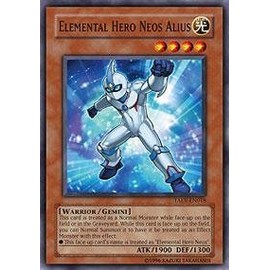 Yu-Gi-Oh! - Elemental Hero Neos Alius (TAEV-EN018) - Tactical Evolution - Unlimited Edition - Super Rare