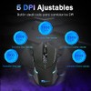 TERPORT S200 Mouse Inalámbrico para Juegos, Ratón con un Clic