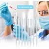 100 pieces 5 ml disposable transfer pipette made of plastic,