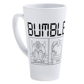 CafePress Bumblebee 17 oz Latte Mug