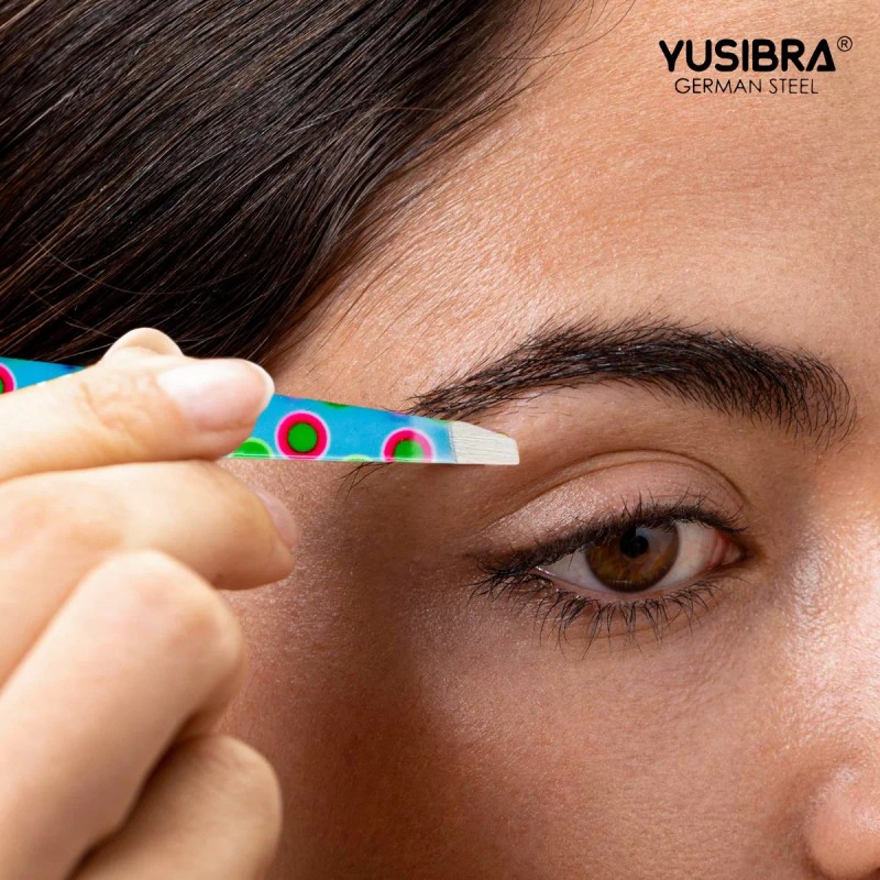 Yusibra Pinza Profesional Inoxidable Para Ceja Y Depilación Facial