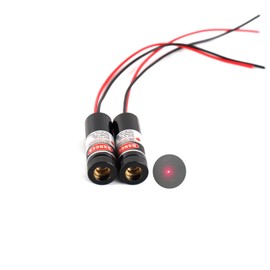 650nm red line laser module industrial laser group module adjustable focal length The housing is provided with an insulator (point-2packs)